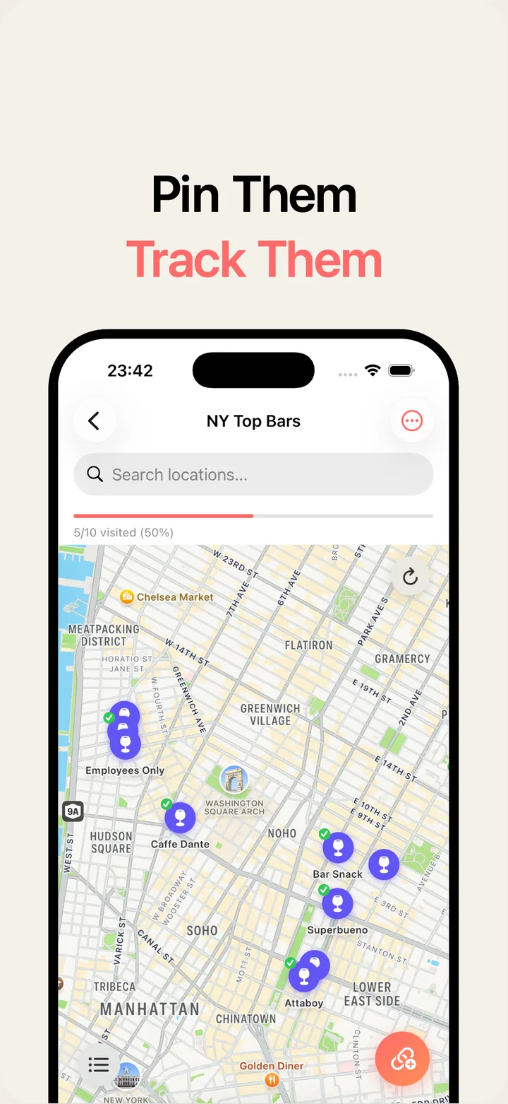 Pin them, track them