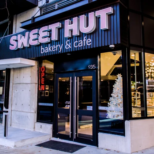 Sweet Hut Bakery & Cafe storefront in Atlanta